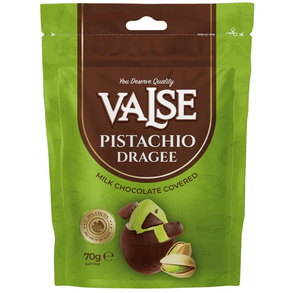 Valse pistache et chocolat au lait / 70g