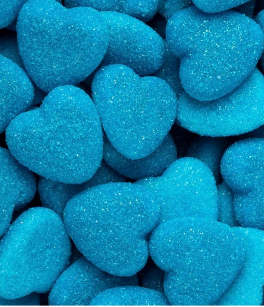 Cœur bleue Framboise Sucré / 100g ( NEW)