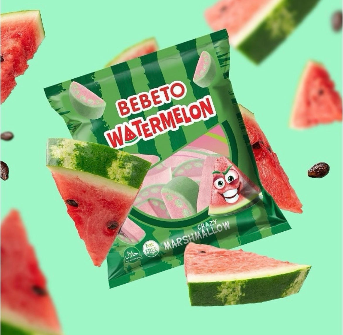 Marshmallow watermelon blue / 250g