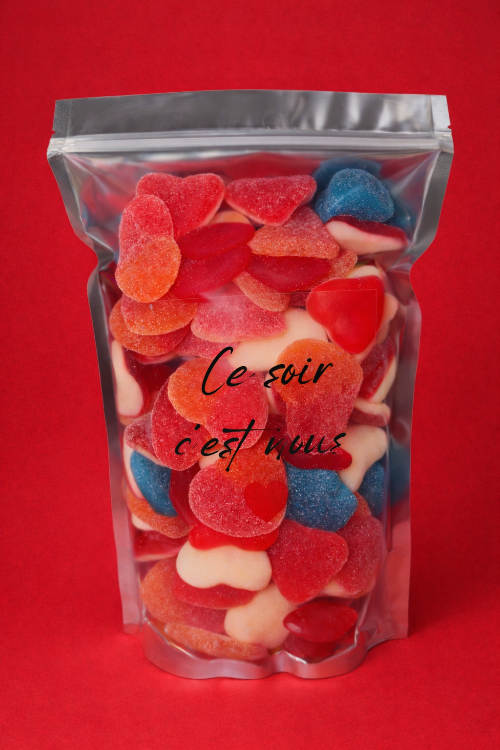 Pack Cœur Personnalisable (Message) & surprise secrète ❤️