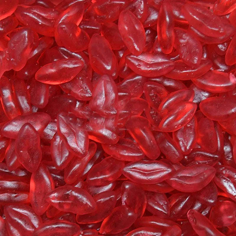 Mini lèvres rouges lisses / 100g