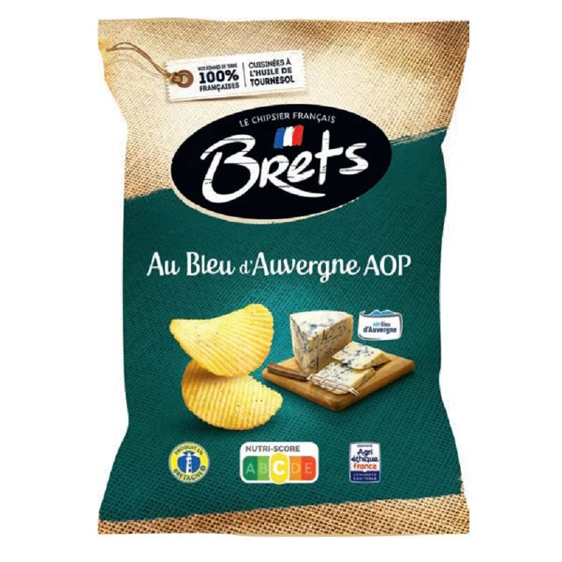 Chips Brets Au Bleu d’Auvergne AOP / 125g