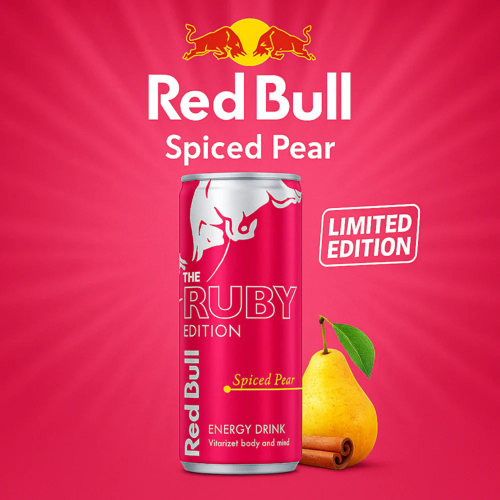 Red Bull "Ruby" Poire épicée 255ml