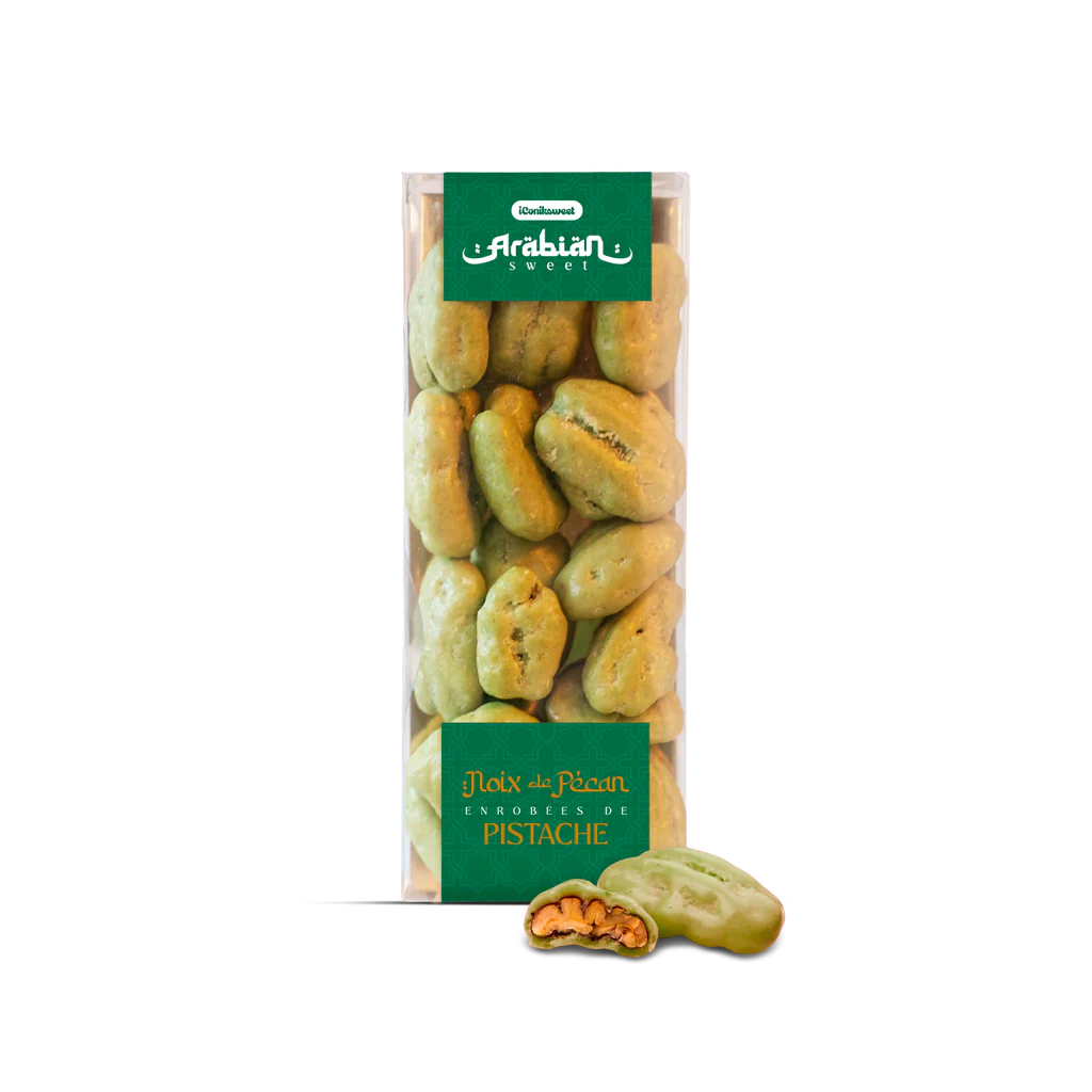 Noix de Pécan Enrobée de Pistache (NEW) 100g