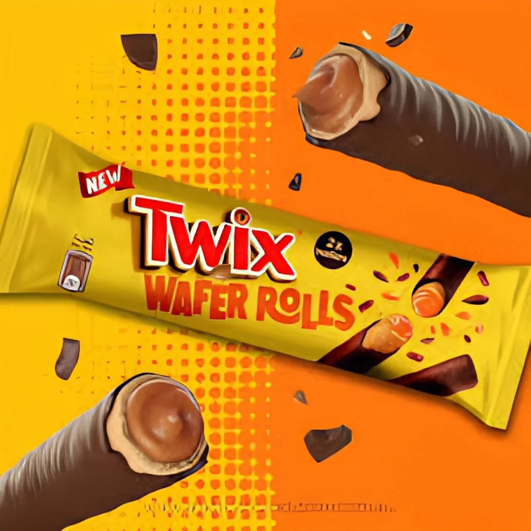 Twix Wafer Rolls