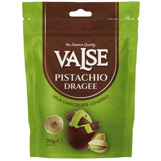 Valse pistache et chocolat au lait / 70g