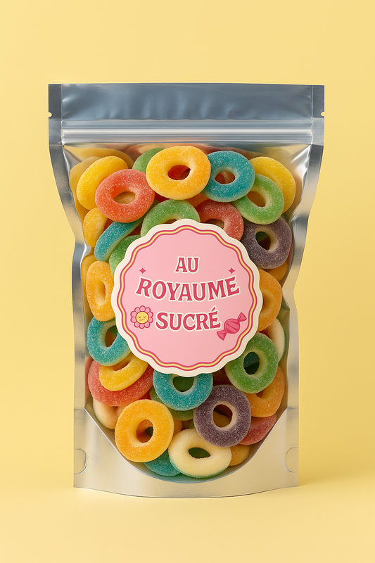 Mix anneaux colorés