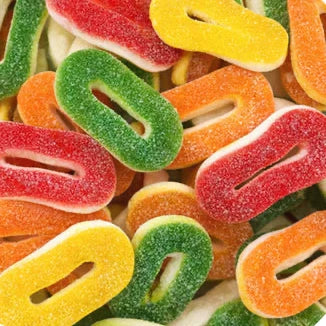 Anneaux fruités / 100g