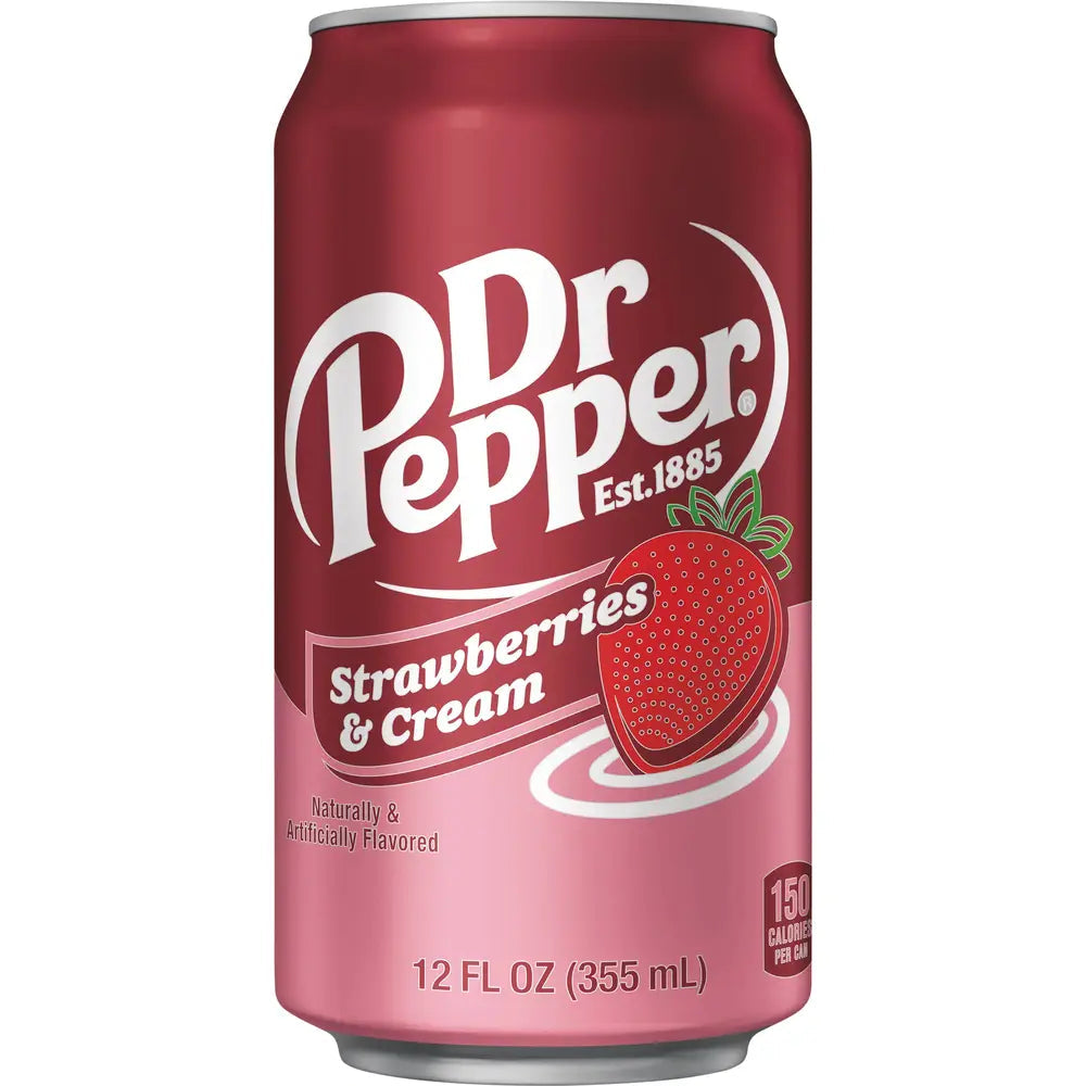 Dr Pepper Fraise et Crème (355ml)