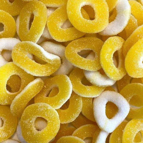 Anneaux Citrons Acides sucré (New) / 100g
