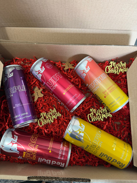 Box Redbull découverte 🎄🤶 ( 5 canettes )