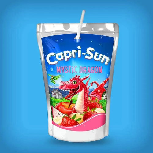 Capri-Sun Mystic Dragon (Pomme, Banane, Fraise et Fruit du Dragon)